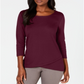 Karen Scott Top Tulip Hem Feminino Vermelho Tamanho P