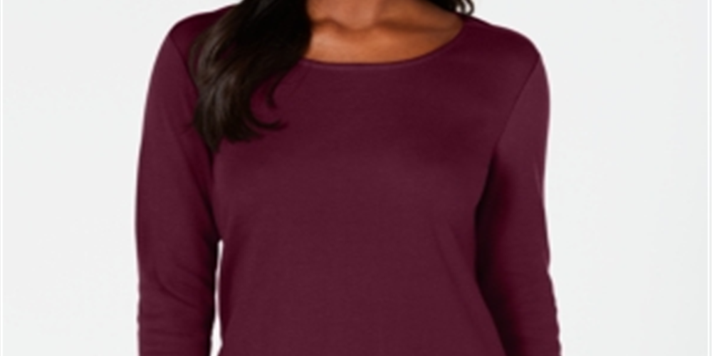 Karen Scott Top Tulip Hem Feminino Vermelho Tamanho P