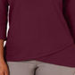 Karen Scott Top Tulip Hem Feminino Vermelho Tamanho P