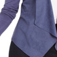 Cardigan feminino de malha aberta frontal INC International Concepts, azul, tamanho pequeno