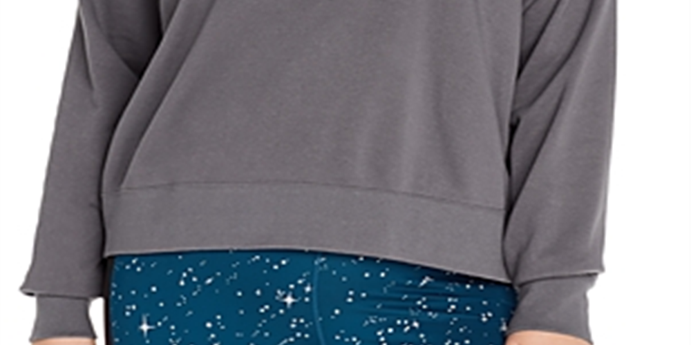 Moletom com capuz Nike Color Block feminino cinza tamanho 3X