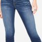 Calça jeans curta feminina INC Finity Stretch, azul curvilíneo, tamanho 6