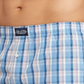 Polo Ralph Lauren Boxer Masculino Xadrez com Botões Azul Tamanho GG