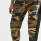 Calça de moletom feminina The North Face Fitness Running Camo Verde Tamanho Grande