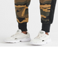 Calça de moletom feminina The North Face Fitness Running Camo Verde Tamanho Grande