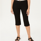 Calça jeans skinny com controle de barriga feminina Charter Club, preta saturada, tamanho 8