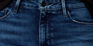 Calça jeans capri feminina Sanctuary Connector Kick com bainha desfiada, azul, tamanho 28
