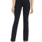 Jeans feminino estilo &amp; co com controle de barriga, cintura média, corte bootcut, azul, tamanho 16X3