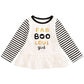 Camiseta infantil infantil First Impressions Cotton Fab Boo Lous, cor marfim, 0 a 3 meses