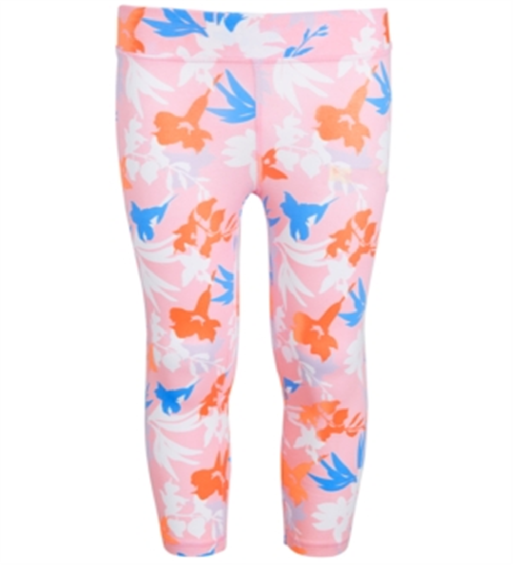 Leggings estampadas florais Champion para meninas, tamanho 3T, rosa
