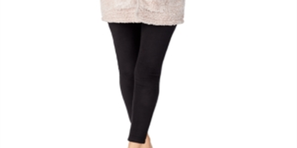 Cuddl Duds Cardigan Feminino de Pele Sintética com Frente Aberta Rosa Tamanho P/M