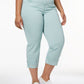 Jeans com punho feminino Style &amp; Co, azul, tamanho 22W