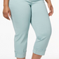 Jeans com punho feminino Style &amp; Co, azul, tamanho 22W