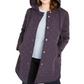 Casaco acolchoado feminino Weekend Max Mara Micena - Roxo, tamanho 8
