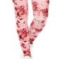 Leggings Tie Dyed Ultra Flirt Junior's Rosa Tamanho X-Grande