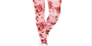 Leggings Tie Dyed Ultra Flirt Junior's Rosa Tamanho X-Grande