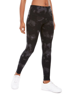 Leggings Tie Dyed Ultra Flirt Junior's Pretas Tamanho P