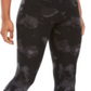 Leggings Tie Dyed Ultra Flirt Junior's Pretas Tamanho P
