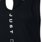 Camiseta regata Nike feminina para corrida e fitness, preta, tamanho GG