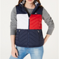 Tommy Hilfiger Colete Esportivo Acolchoado Feminino Azul Tamanho Grande