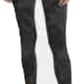 Leggings femininas DKNY Sport com estampa de cintura alta e tornozelo, pretas, tamanho GG