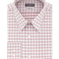 Camisa social xadrez masculina Van Heusen resistente a rugas, vermelha, tamanho 4XL