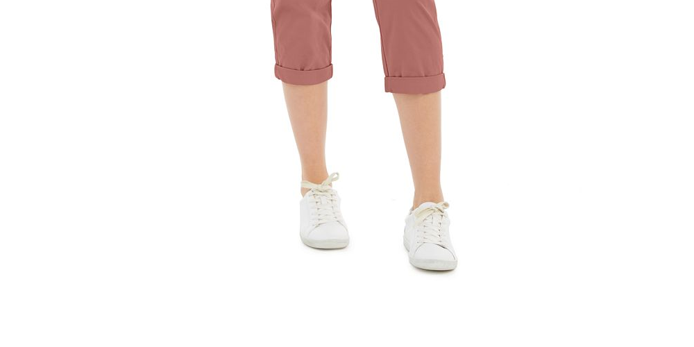 Calça Capri Chino Feminina Style &amp; Co Rosa Tamanho 10
