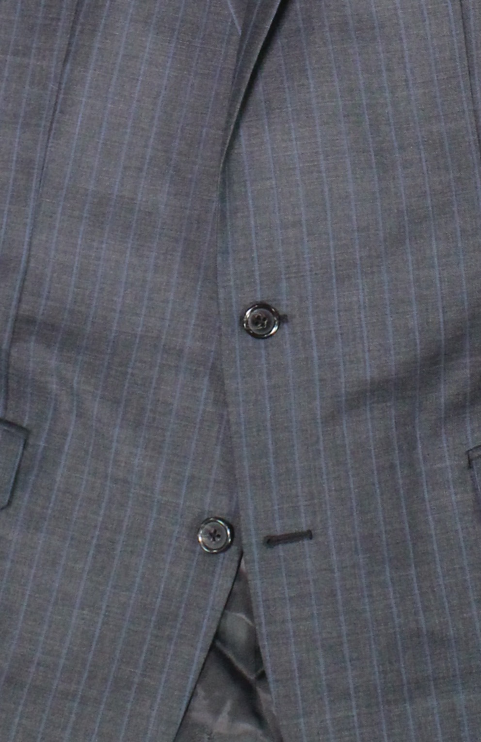 Jaqueta de lã xadrez masculina Ralph Lauren cinza tamanho 44