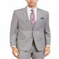 Ralph Lauren Masculino Classic Fit UltraFlex Stretch Stripe Suit Jaqueta Separada Cinza Tamanho 42