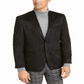 Casaco esportivo masculino Ralph Lauren Classic Fit de camurça sintética, preto, tamanho 44