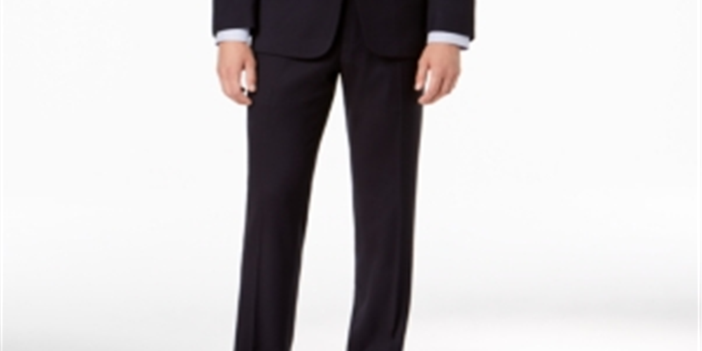 Terno Tommy Hilfiger Masculino Modern Fit THFlex Stretch Twill - Azul Tamanho 44L 38L