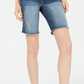 Bermuda jeans desgastada Sophie feminina Kut from the Kloth, azul, tamanho 12