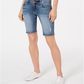 Bermuda jeans desgastada Sophie feminina Kut from the Kloth, azul, tamanho 12