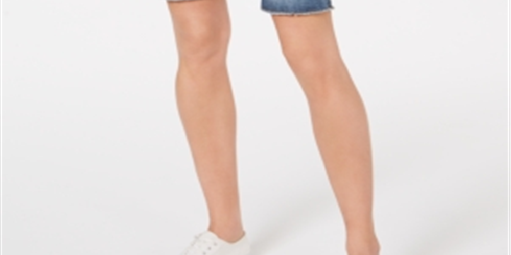 Bermuda jeans desgastada Sophie feminina Kut from the Kloth, azul, tamanho 12