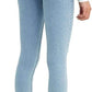 Calça jeans skinny Levi's 711 feminina, azul, tamanho 30