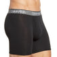 Cueca Boxer Calvin Klein Masculina Holiday Buffalo Check Preta Tamanho Médio
