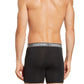 Cueca Boxer Calvin Klein Masculina Holiday Buffalo Check Preta Tamanho Médio