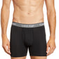 Cueca Boxer Calvin Klein Masculina Holiday Buffalo Check Preta Tamanho Médio