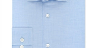 Camisa social masculina Calvin Klein Xtreme Slim Fit térmica elástica xadrez azul tamanho GG