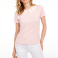 Blusa de gola rendada Maison Jules rosa tamanho 2XL