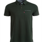 Camisa polo masculina Levi's com bolso, verde, tamanho XXL, P/P