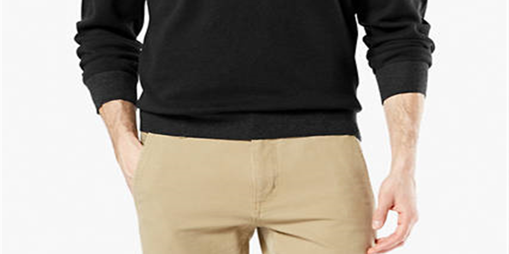 Suéter masculino trançado com zíper e 1/4, preto, tamanho pequeno