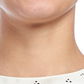 Top reto feminino Theory, branco, tamanho médio