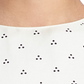 Top reto feminino Theory, branco, tamanho médio