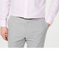 Camisa masculina Tasso Elba Regular Fit com botões frontais e punhos franceses, rosa, tamanho GG
