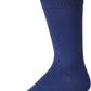 Meias Perry Ellis Masculinas Microluxe Flat Knit Meias Azul Marinho Tamanho 7-12