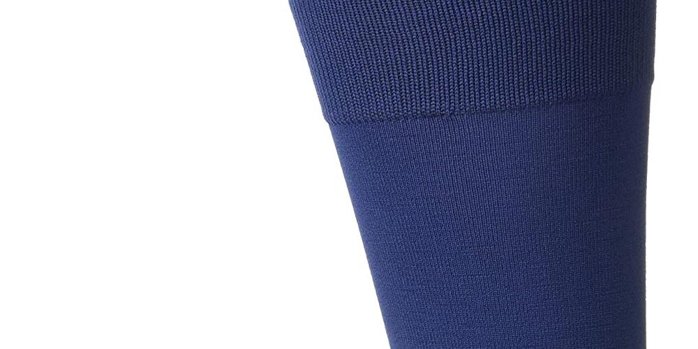 Meias Perry Ellis Masculinas Microluxe Flat Knit Meias Azul Marinho Tamanho 7-12