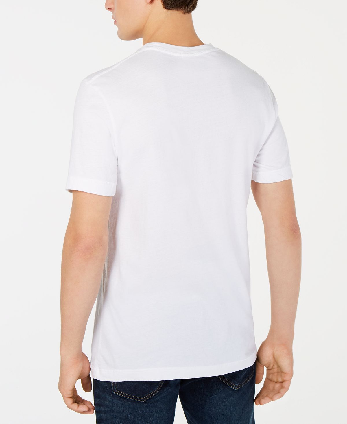 Camiseta Levi's Masculina com Logotipo, Branca, Tamanho Pequeno