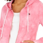 Moletom com capuz feminino Tommy Hilfiger rosa tamanho pequeno
