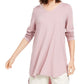 Túnica Eileen Fisher Feminina Rosa Tamanho Grande